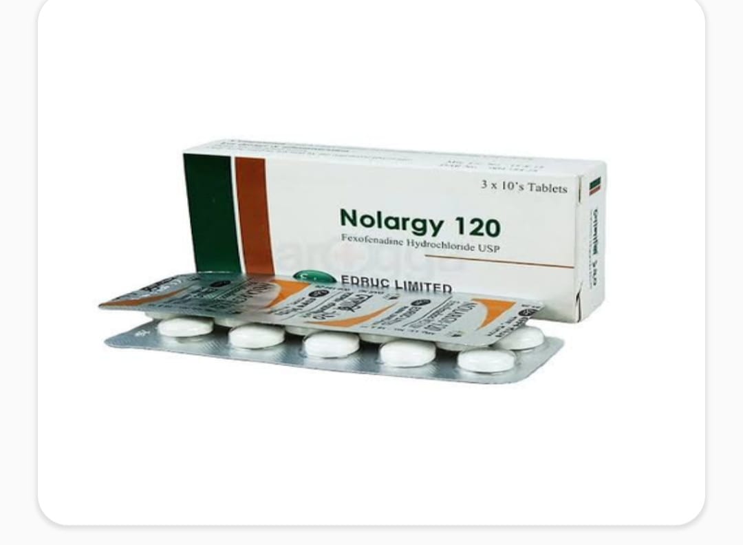 Tablet Nolargy 120mg (50pcs)